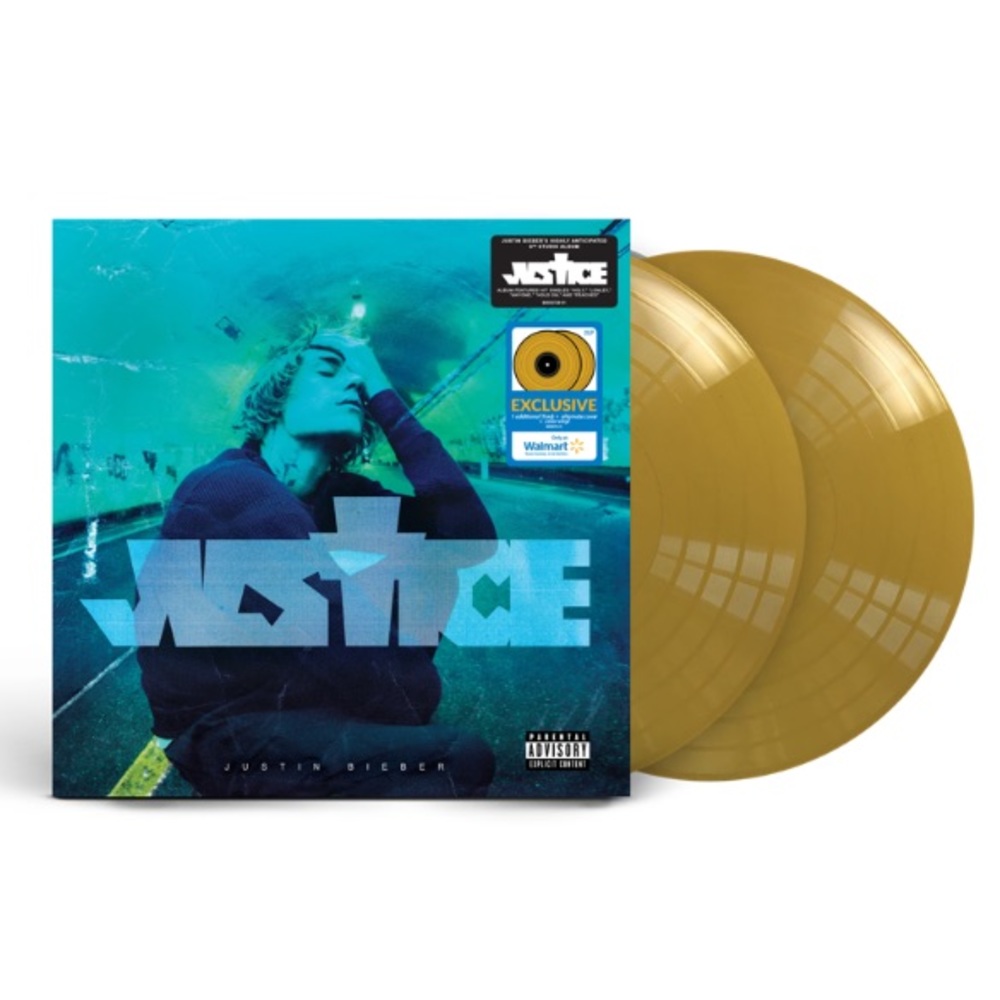 NEW Justin Bieber Gold Justice Vinyl